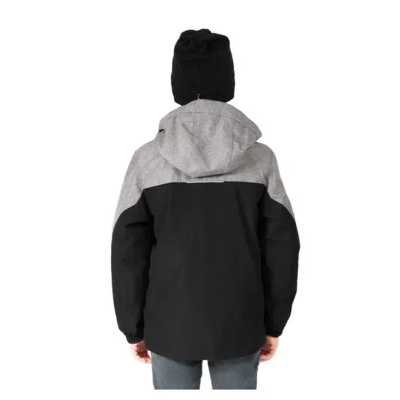 NWT Gerry Boys Systems Black and Gray Jacket size Medium - Picture 8 of 14